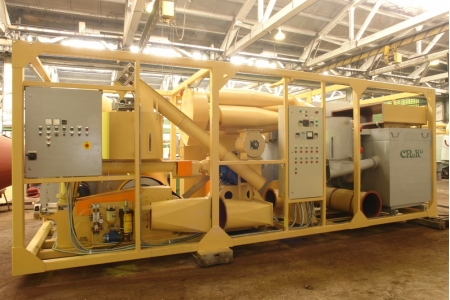 Модульный мобильный завод по производству топливных брикетов / гранул