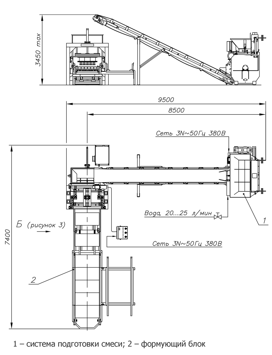 Вибропрессы рифей - вибропресс «рифей-буран-м»: оборудование для производства тротуарной плитки, качественное оборудование для тротуарной плитки